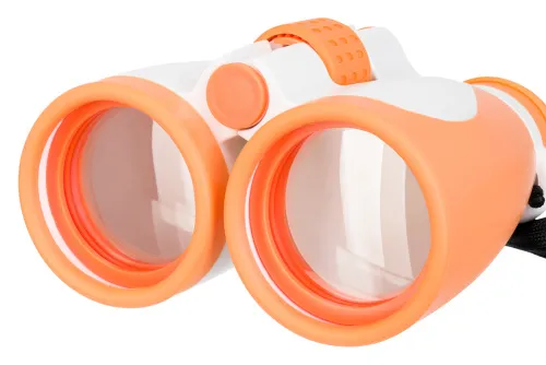Бинокль детский Bresser Junior 4x40, оранжевый фото