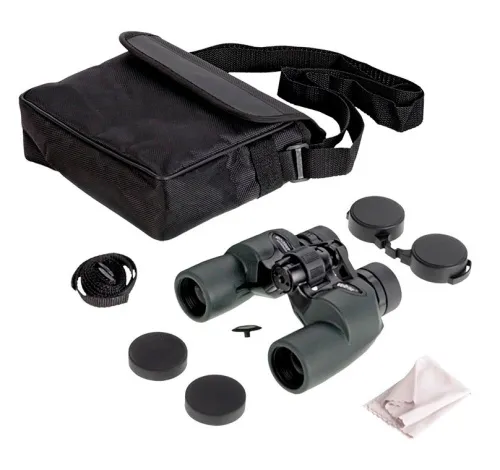 Бинокль Veber ED 7x30 WP, зеленый изображение