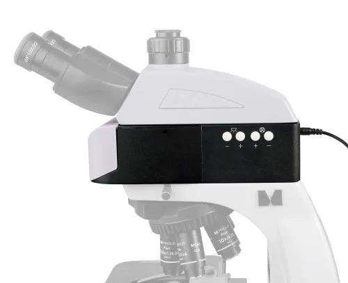 Насадка эпи-люминесцентная моторизованная MAGUS Epi-FL04M LED, блоки люминесцентных фильтров B/G/UV изображение