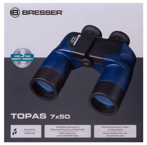 Бинокль Bresser Topas 7x50 WP фотография