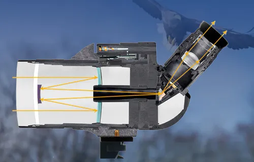 Зрительная труба SVBONY SV41 25–75x70 MAK WP со штативом фотография