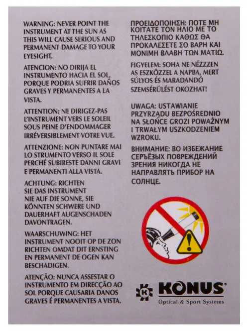 Зрительная труба Konus Konuspot-50 15–40x50 фотография