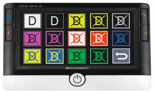 Лупа цифровая Eschenbach Visolux Digital HD 2–22x, с ЖК-экраном 7” 16:9, с подсветкой фотография