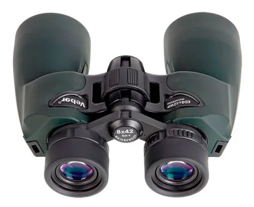 Бинокль Veber ED 8x42 WP, зеленый изображение
