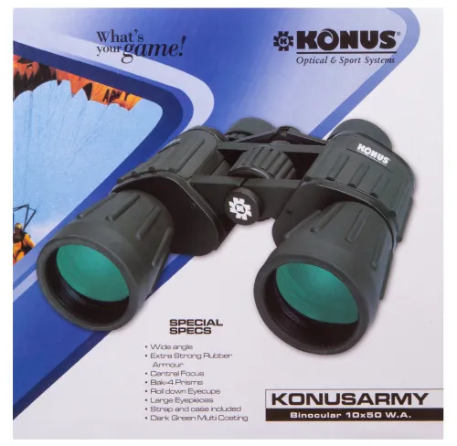 Бинокль Konus Konusarmy 10x50 WA фото
