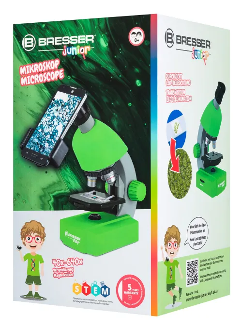 Микроскоп Bresser Junior 40–640x фотография