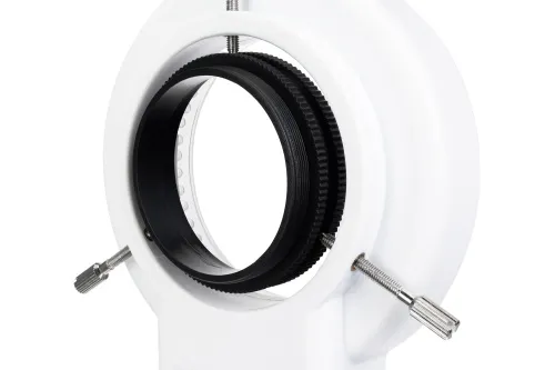 Осветитель кольцевой Levenhuk LED 144, с адаптером и резьбой фотография