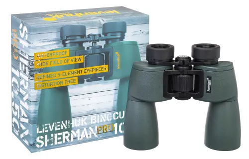 Бинокль Levenhuk Sherman PRO 10x50 фото