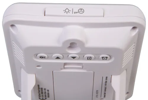 Гигрометр с часами Bresser MyClimate, белый фото