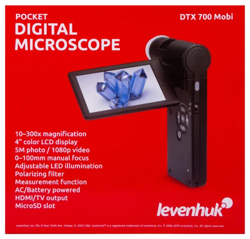 Микроскоп цифровой Levenhuk DTX 700 Mobi изображение