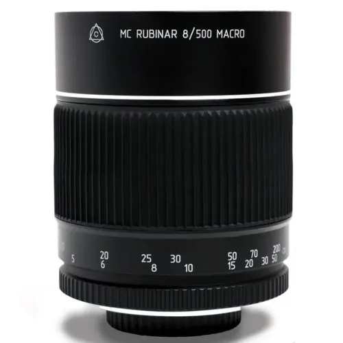 Объектив фотографический МС Рубинар 8/500 Макро фотография
