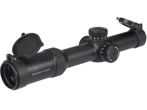 Прицел оптический GAUT Obsidian 1–8x24, сетка 62 (Half MD) изображение