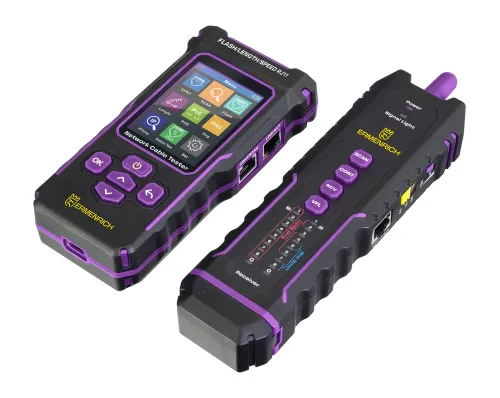 Многофункциональный кабельный тестер Ermenrich NetGeeks NP50 фото