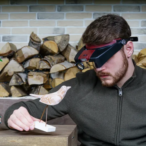 Лупа налобная Levenhuk Zeno Vizor H2 изображение