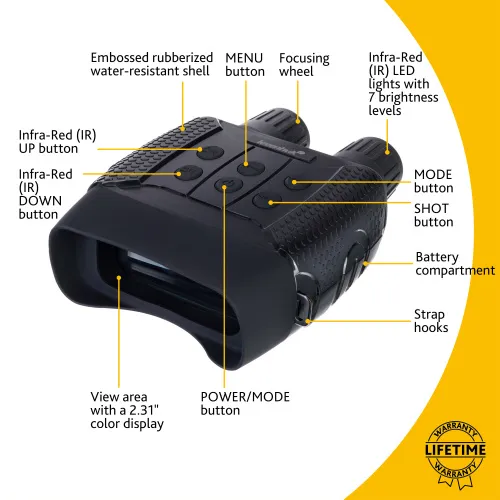 Бинокль цифровой ночного видения Levenhuk Halo 13X картинка