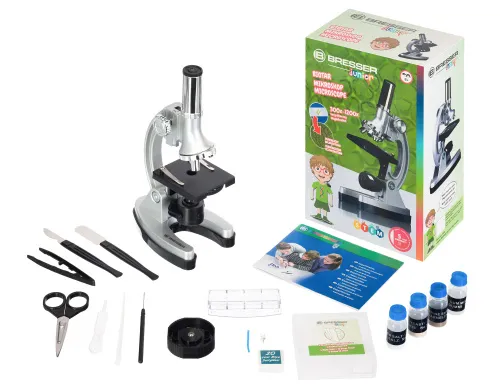 Микроскоп Bresser Junior Biotar 300–1200x, без кейса изображение