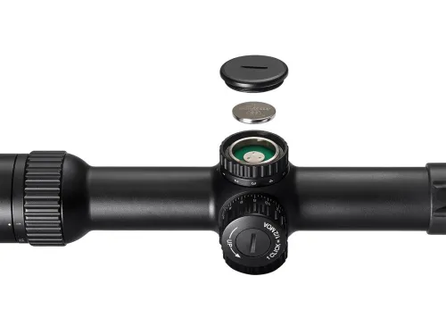 Прицел оптический GAUT Obsidian 1–8x24, сетка X2 изображение