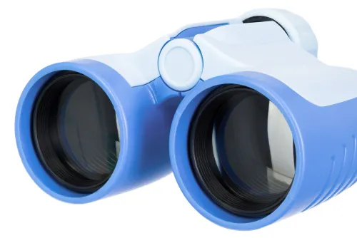 Бинокль детский Bresser Junior 3x30, синий фото