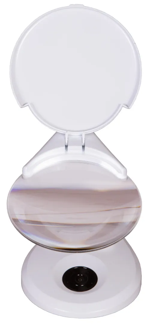 Лупа-лампа Levenhuk Zeno Lamp ZL13, белая фотография