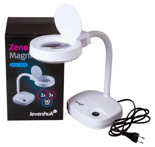 Лупа-лампа Levenhuk Zeno Lamp ZL3 LUM изображение