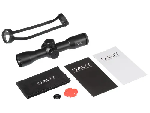 Прицел оптический GAUT Amber 4x36, сетка 27 (Mil-Dot) фотография