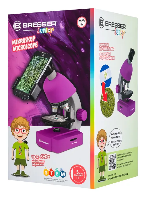 Микроскоп Bresser Junior 40–640x фотография