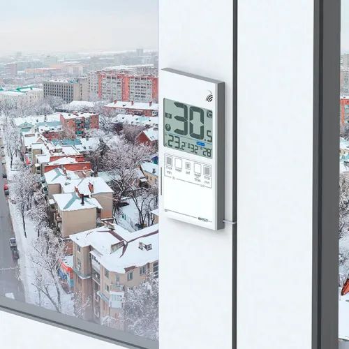 Термометр цифровой RST 01581, оконный, ультратонкий изображение