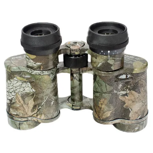 Бинокль БПЦс 8x30 «Хантер», рубин, камуфляж фотография