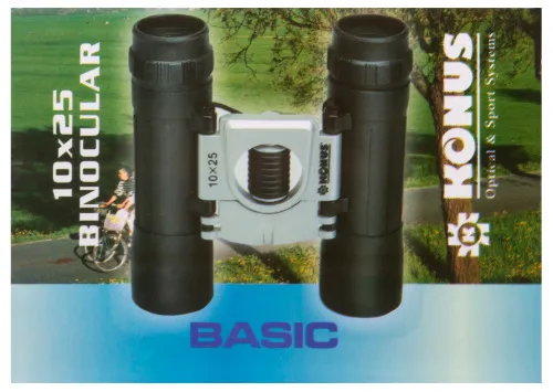 Бинокль Konus Basic 10x25 фото