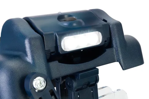 Лупа налобная с аккумулятором Levenhuk Discovery Crafts DHR 20 фото