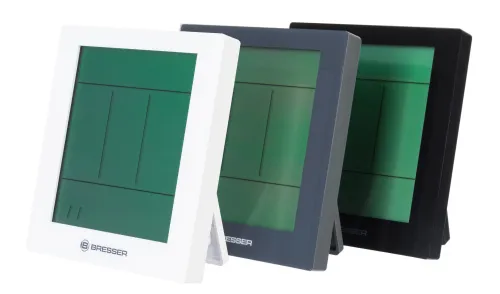 Метеостанция Bresser Temeo Hygro Quadro Prestige с тремя датчиками, серая фотография