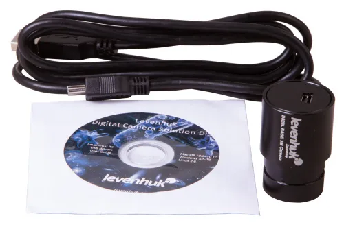 Микроскоп цифровой Levenhuk D320L BASE, 3 Мпикс, монокулярный изображение