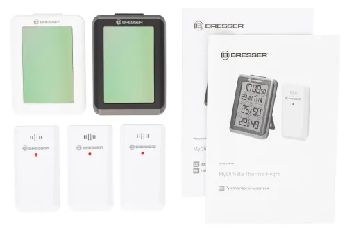 Гигрометр Bresser Clima Temp IO Jumbo (2 шт.) изображение