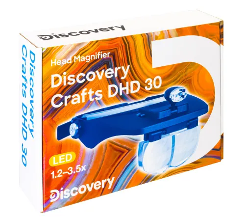 Лупа налобная Levenhuk Discovery Crafts DHD 30 фото