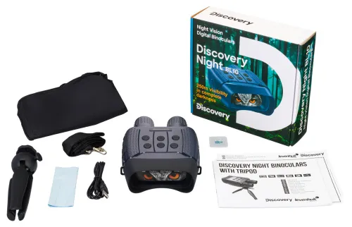 Бинокль цифровой ночного видения Levenhuk Discovery Night BL10 со штативом изображение