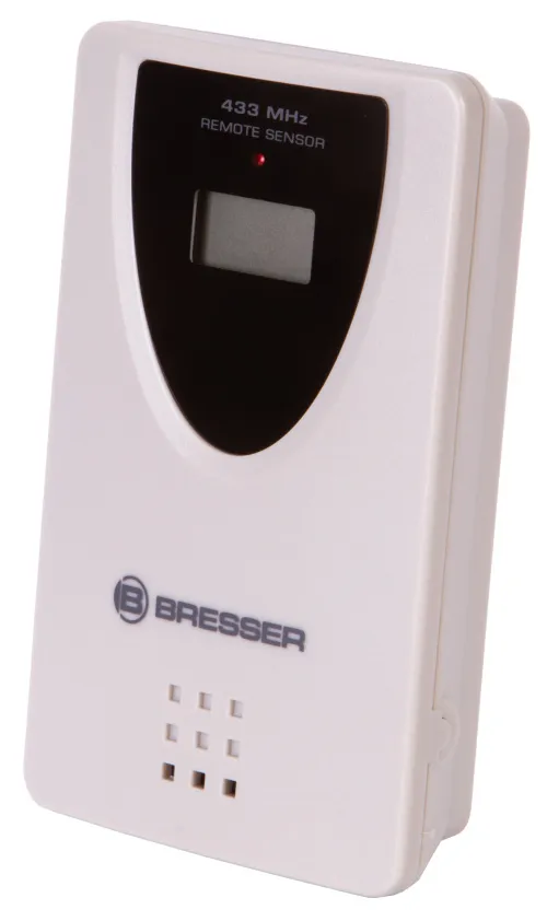 Метеостанция Bresser ClimaTemp WS с цветным дисплеем, в корпусе под дерево фотография