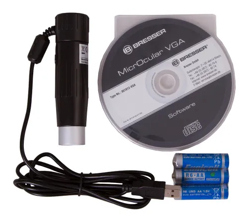 Микроскоп цифровой Bresser 40–1024x, в кейсе фотография