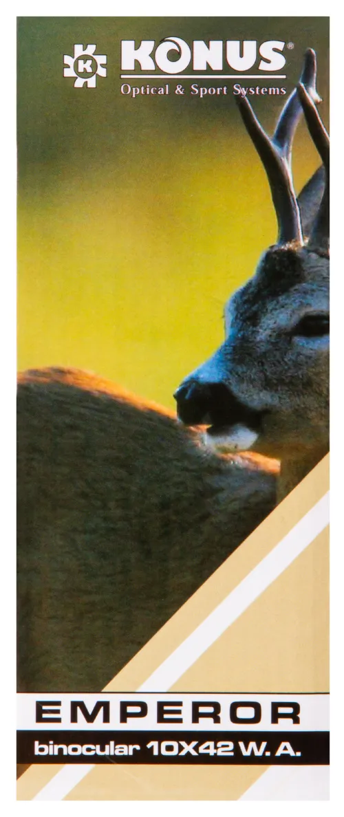 Бинокль Konus Emperor 10x42 WA Green фото