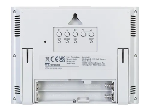 Метеостанция Bresser «7 в 1» ClimateScout Exclusive, серебристая фотография