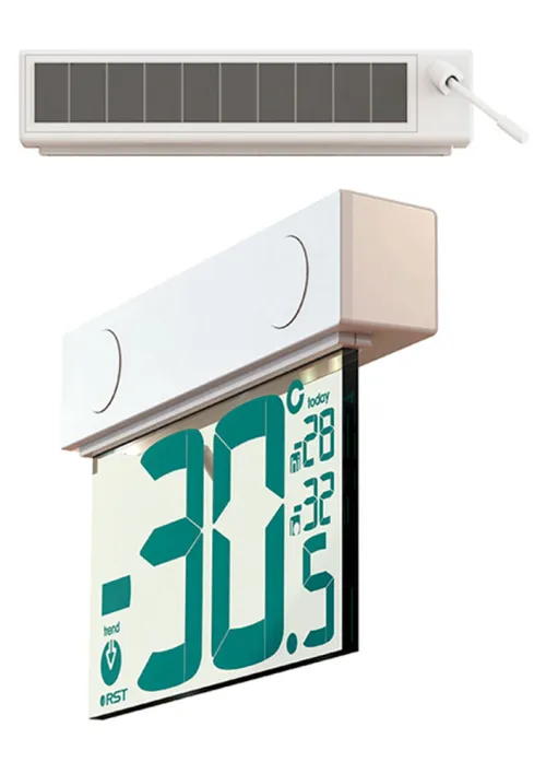 Термометр цифровой RST 01377 с солнечной батареей, оконный изображение