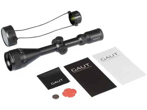 Прицел оптический GAUT Quartz 4–12x50 AO, сетка 2 (Mil-Dot) фотография