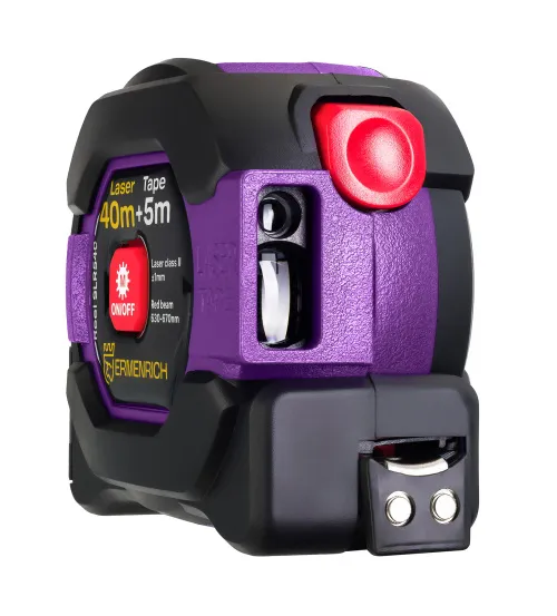Рулетка с лазерным дальномером Ermenrich Reel SLR540 изображение