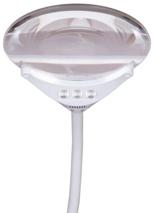 Лупа-лампа Levenhuk Zeno Lamp ZL7, белая фото