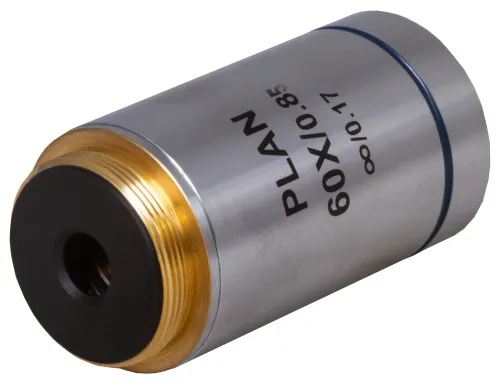 Объектив планахроматический Levenhuk MED 60x/беск фотография