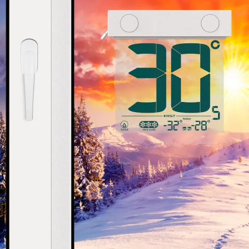 Термометр цифровой RST 01288, оконный фотография