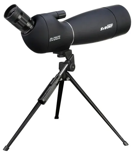 Зрительная труба SVBONY SV28 25–75x70 WP со штативом картинка
