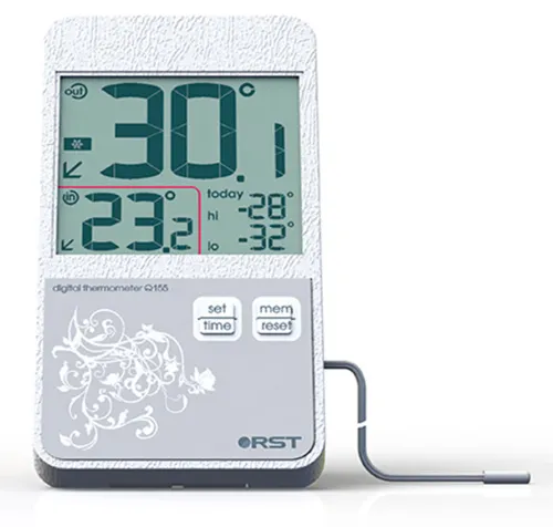 Термометр цифровой RST 02155 с внешним датчиком, оконный фотография
