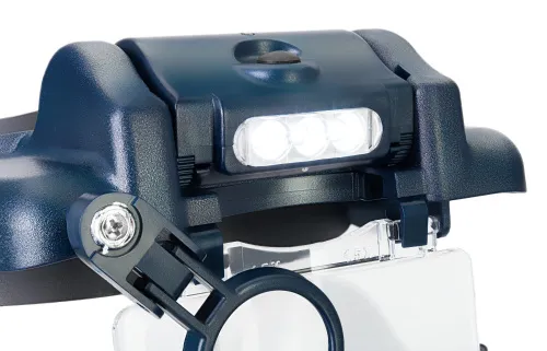 Лупа налобная с аккумулятором Levenhuk Discovery Crafts DHR 10 картинка