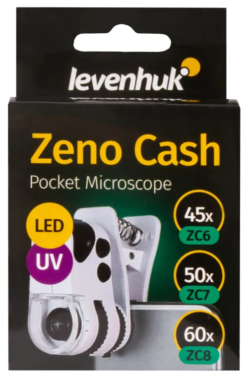 Микроскоп карманный для проверки денег Levenhuk Zeno Cash ZC7 картинка
