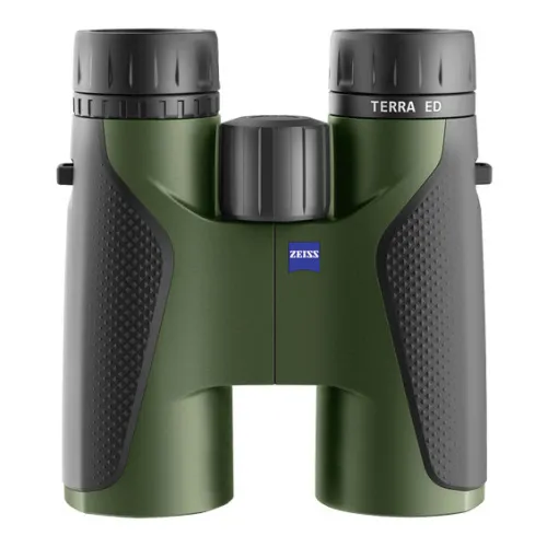 Бинокль Carl Zeiss TERRA ED 8x42, черно-зеленый изображение